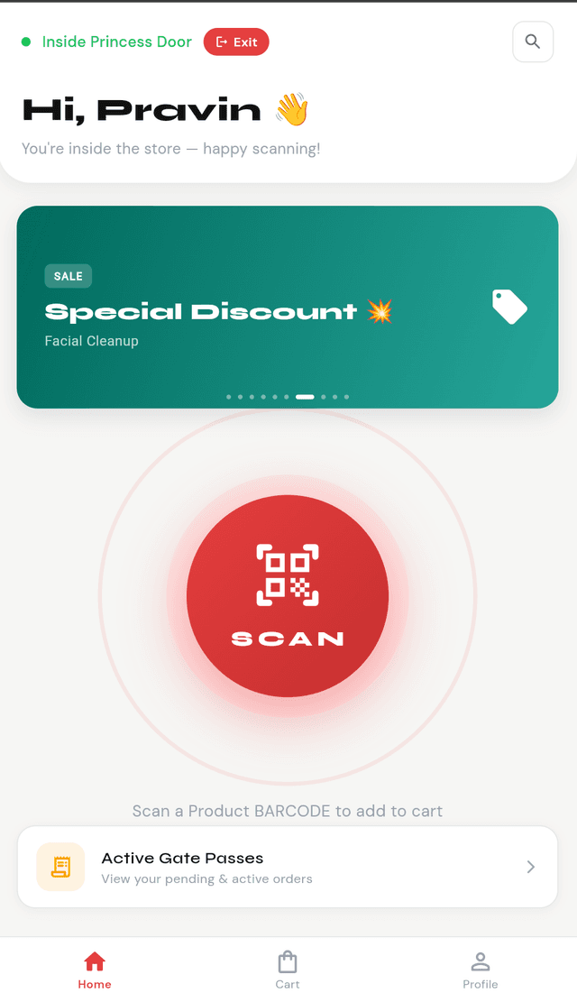Scan Screen